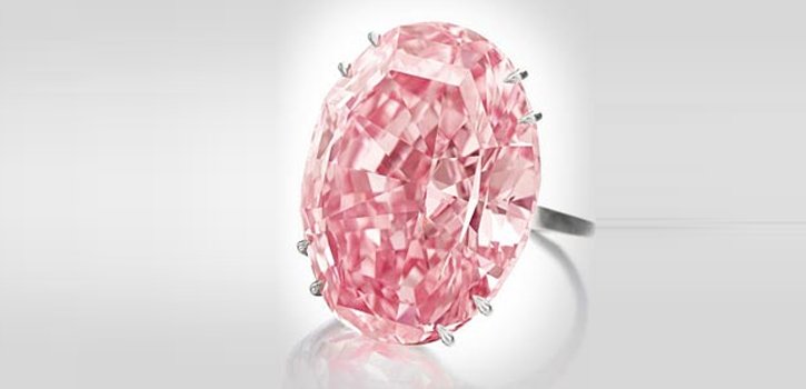 Sotheby's unveil The Pink Star Diamond